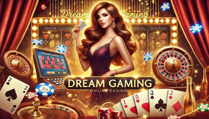 Layar poker dan taruhan olahraga di perangkat mobile dengan latar belakang kelip neon merah muda